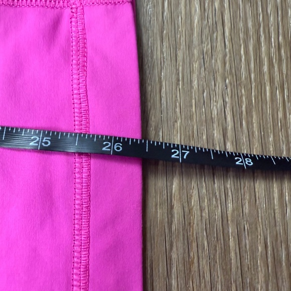 Lululemon Women's Aria Tank II Paris Perfection Hot Pink Sz 6 Luxtreme Yoga - Picture 11 of 13
